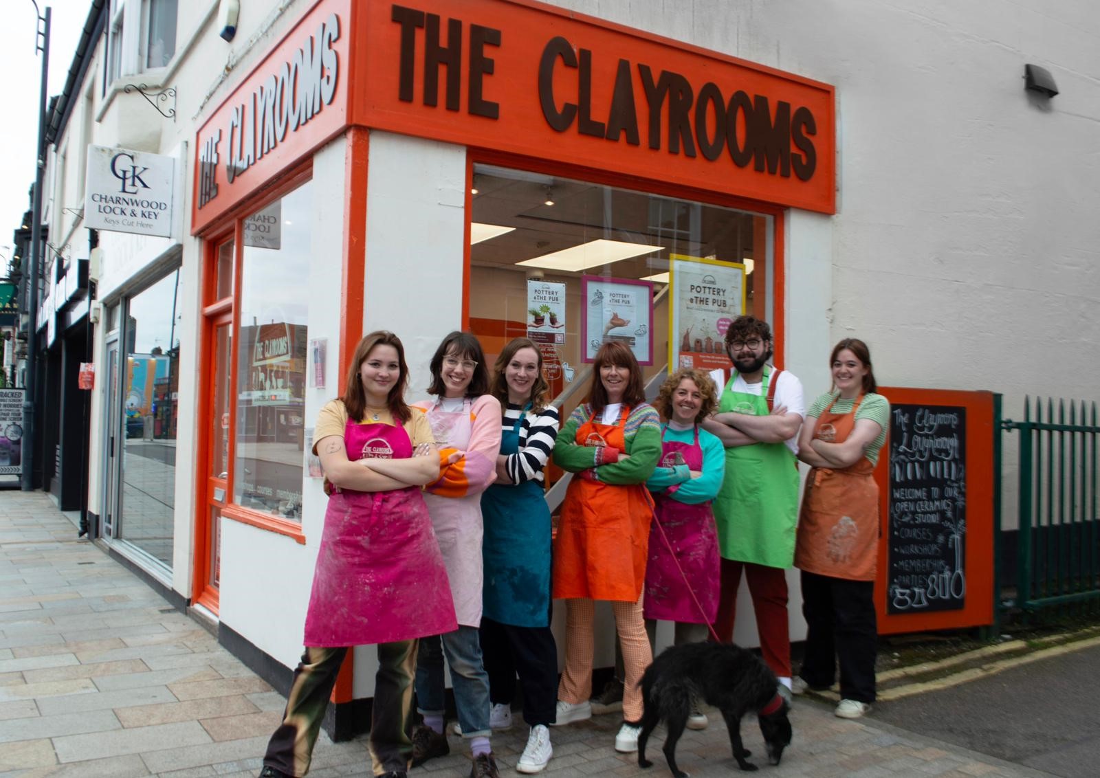 The Clayrooms, Loughborough  logo